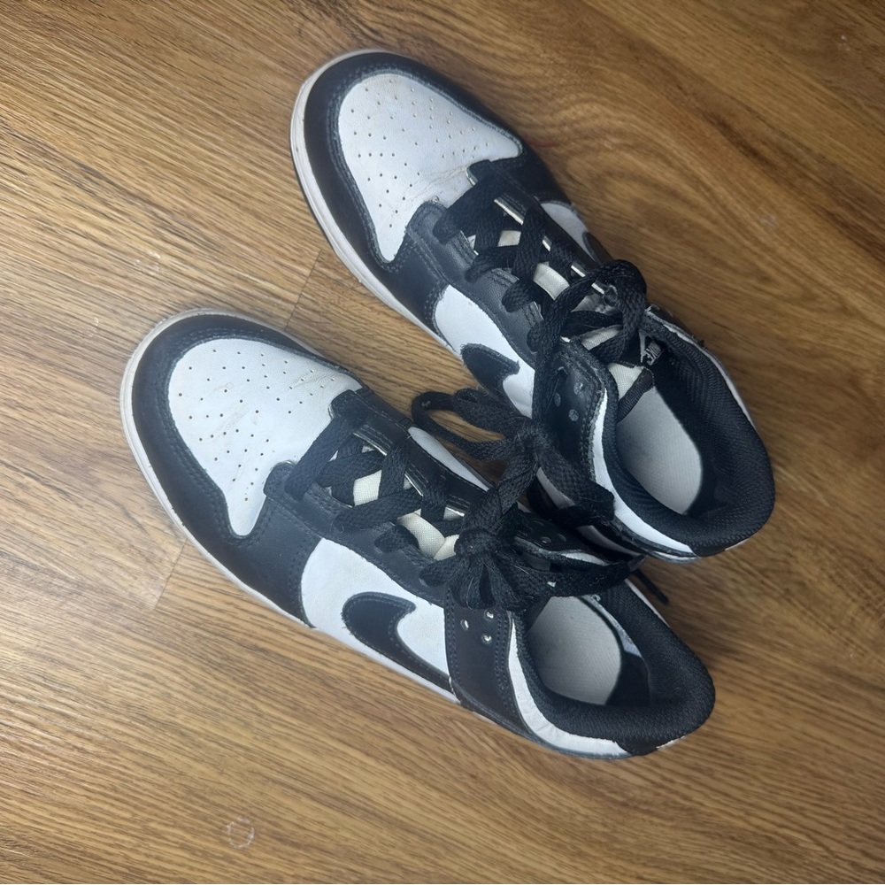 Youth Black and White panda Nike Athletic Sneakers